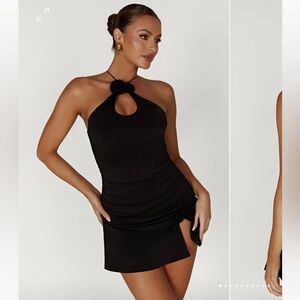 NWT Meshki Adeline black dress XS NWT NEW